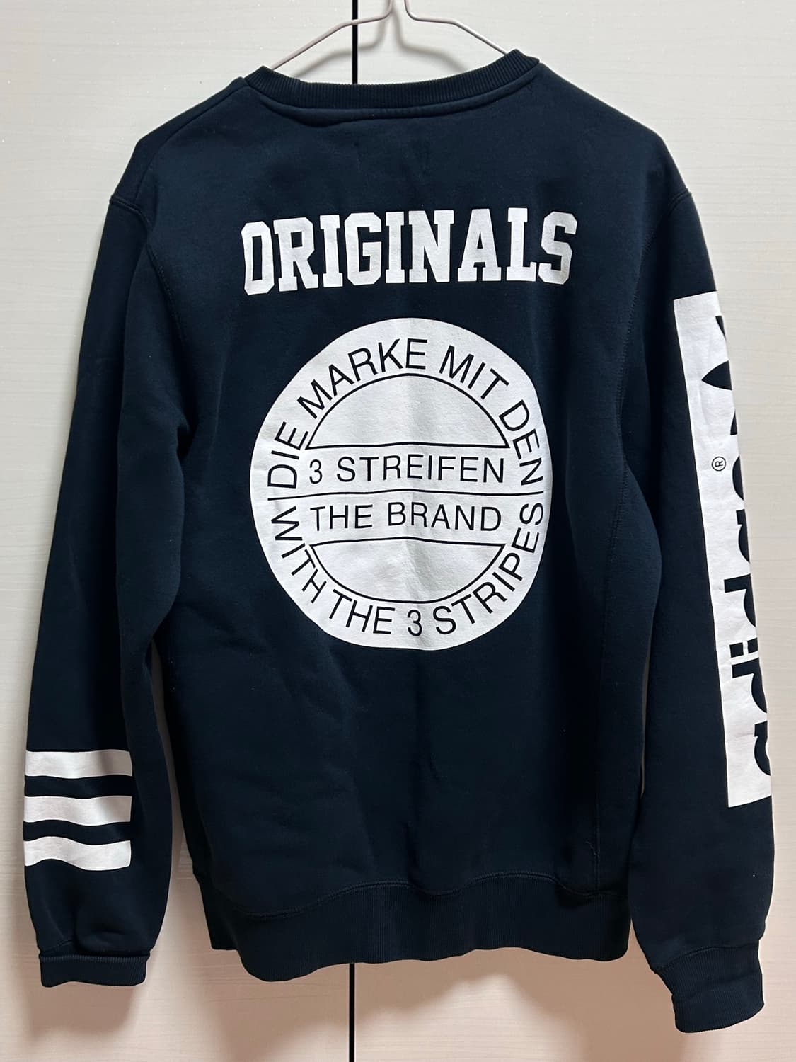 아디다스 Originals 네이비 맨투맨 남성 95 상품이미지2