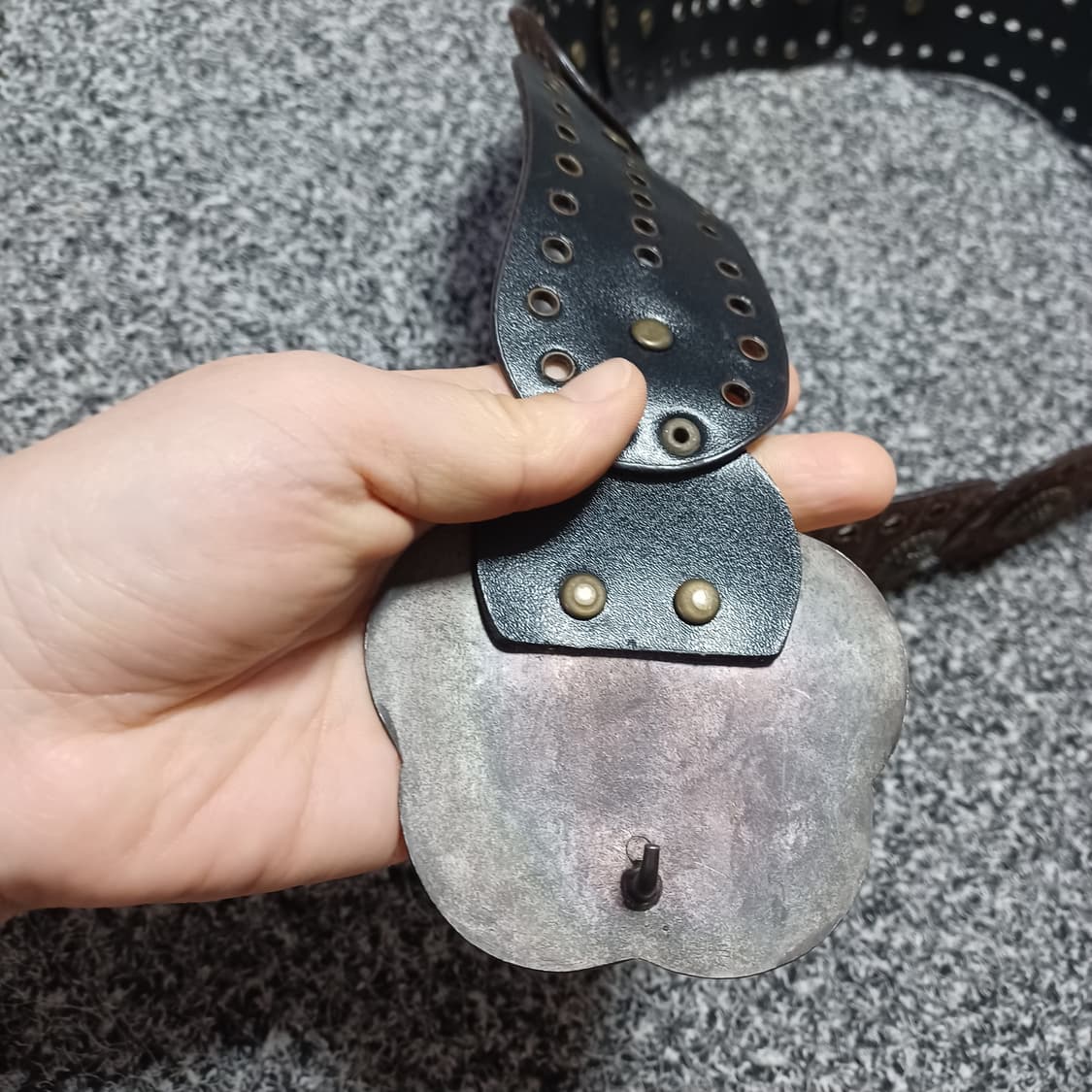 빈티지 유니크 금장 벨트  상품이미지3