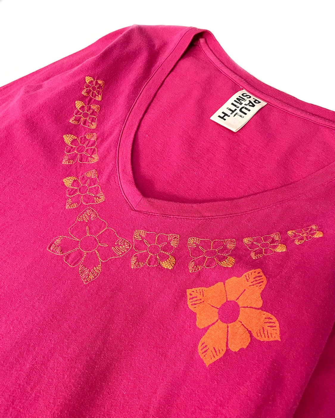 Paul Smith 플라워 패턴 티셔츠 상품이미지5