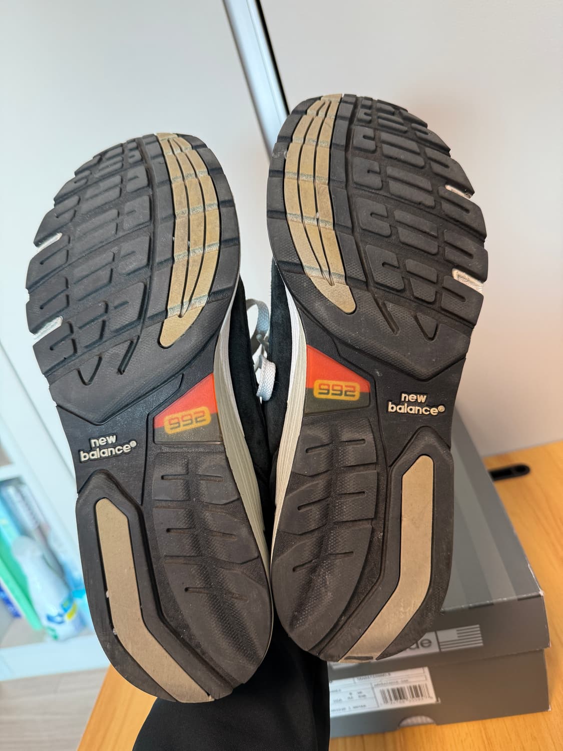 뉴발란스 992 블랙그레이 265 (M992EB) 상품이미지9