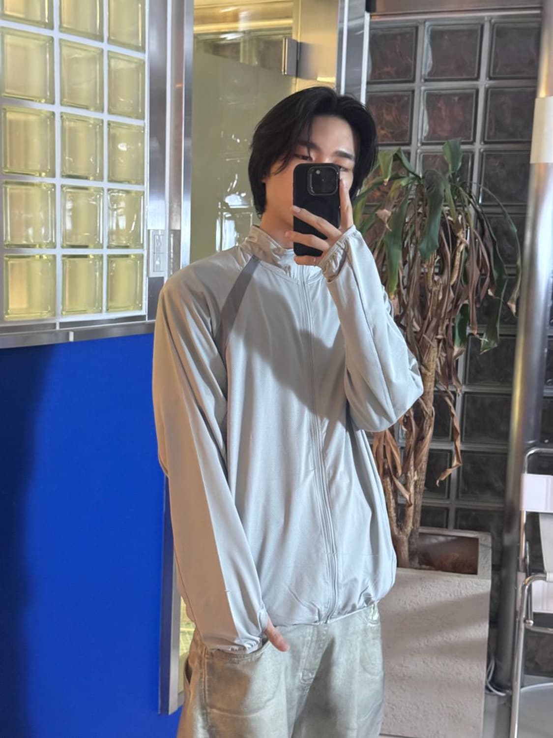 CUT LIGHT WEIGHT BLOUSON 라이트 자켓 상품이미지1