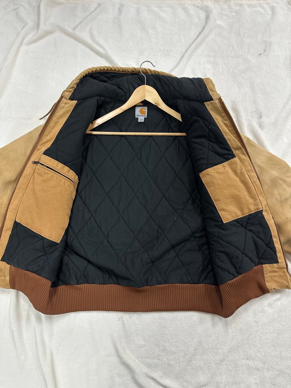 (L)칼하트 덕 액티브 자켓 J140 브라운 상품이미지6