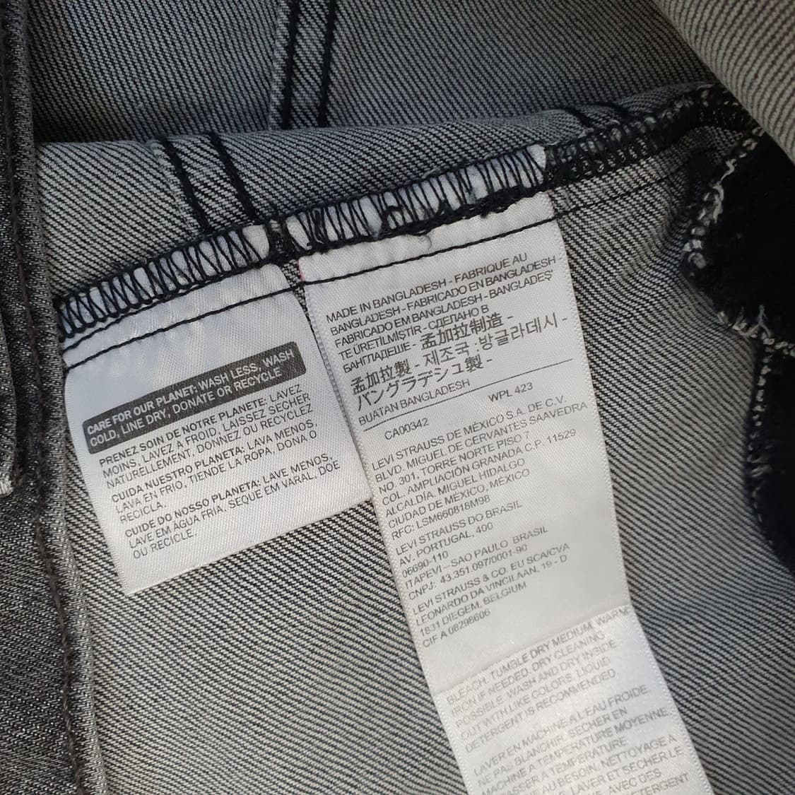 리바이스 데님 청자켓 남자105 상품이미지5