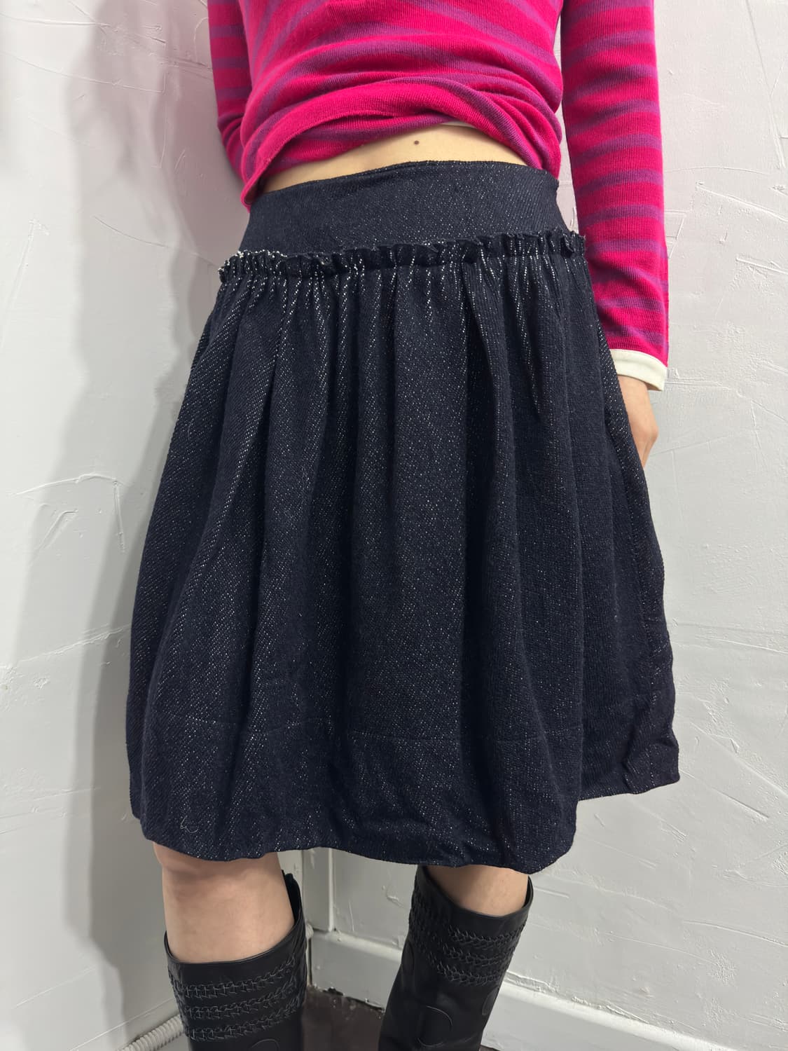 totalite wool mini skirt 상품이미지1