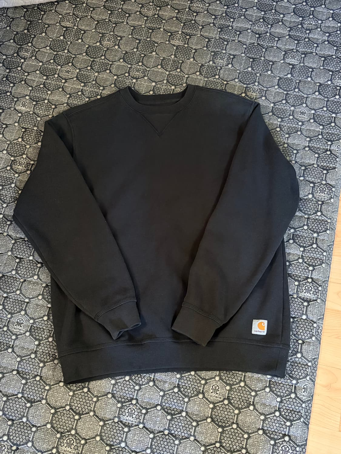 (M) 칼하트 K124 미드웨이트 기모 맨투맨 상품이미지2