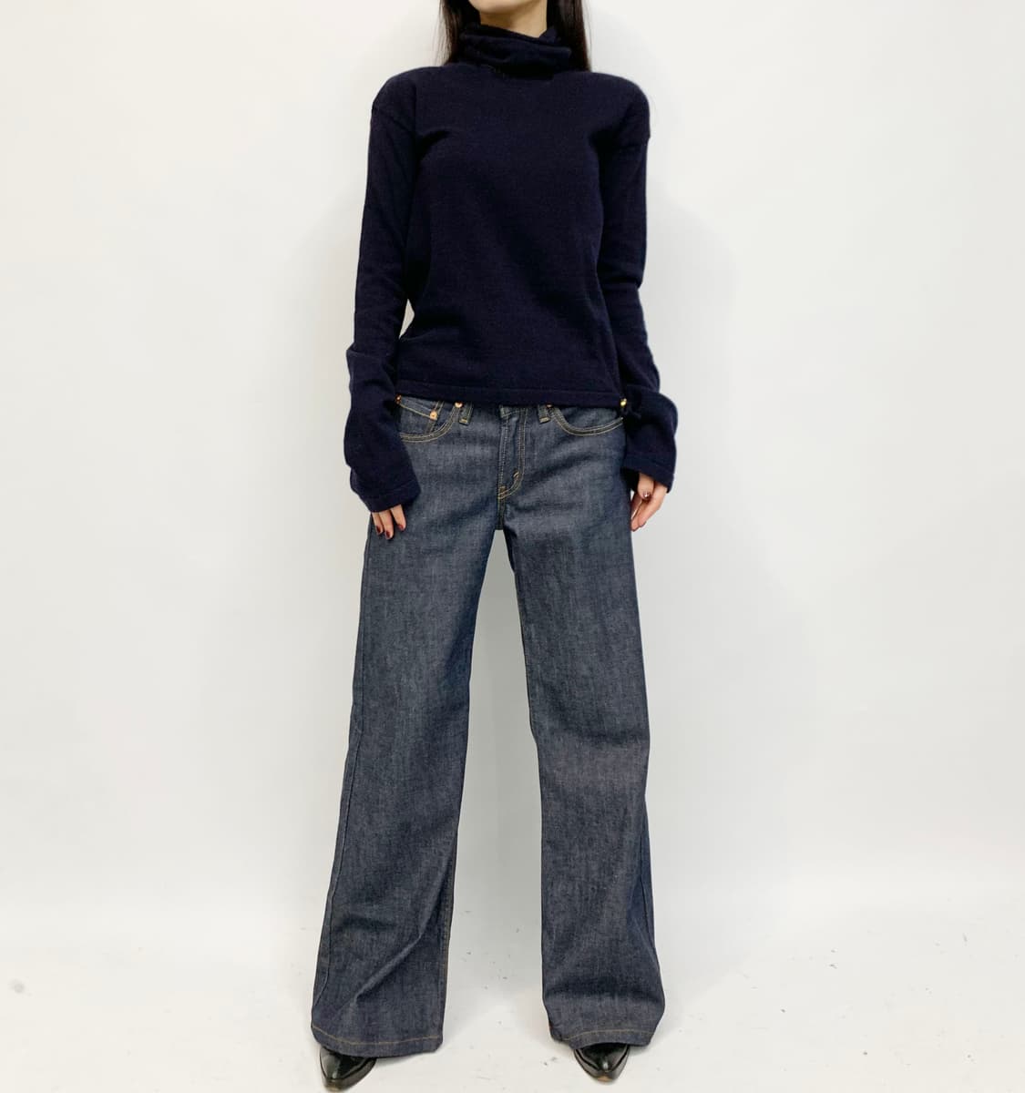 베르사체 목폴라 니트 상품이미지1