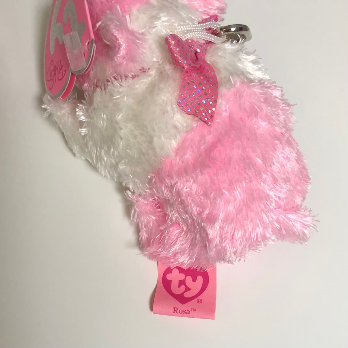 Ty beanie babies 핑크 기니피그 키링 빈티지 인형 키홀더 상품이미지7
