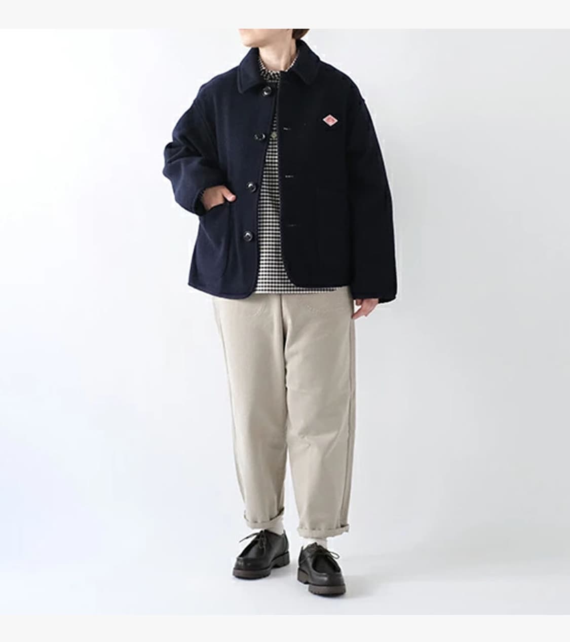 DANTON - WOOL PILE WORK JACKET 상품이미지3
