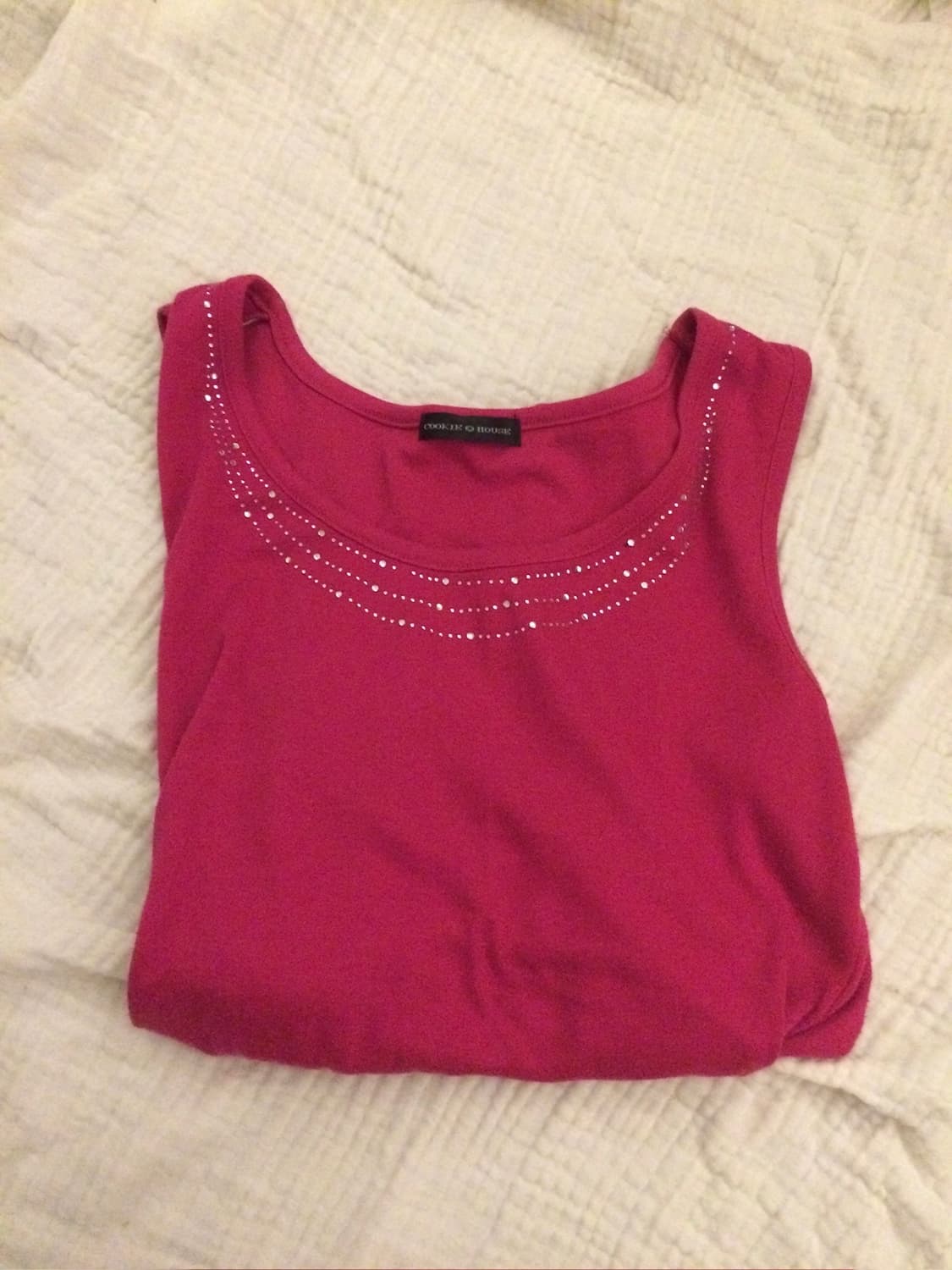 hot pink sparkle sleeveless 상품이미지2