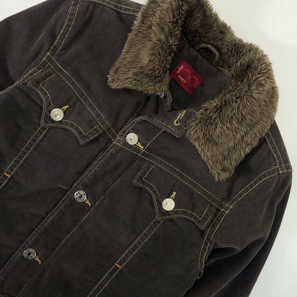 Levi's  리바이스 타입원 코듀로이 쉐르파 트러커 자켓 상품이미지4