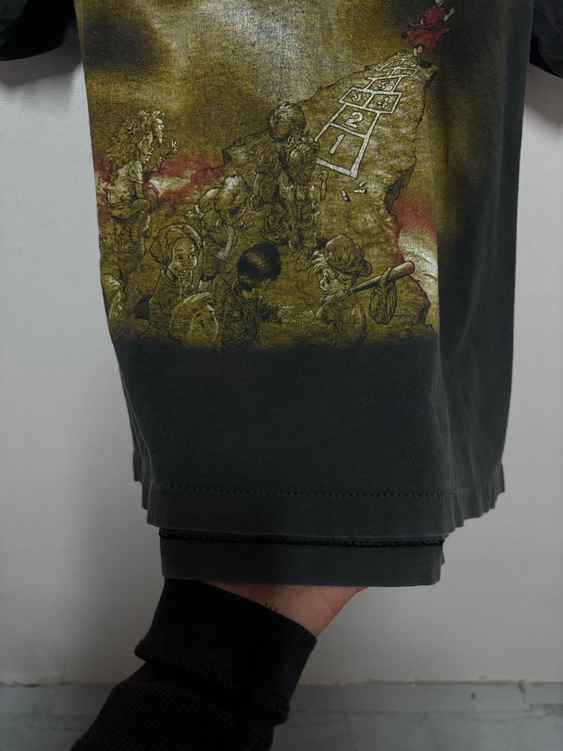 [L] 90's Korn Follow The Leader 부트렉 티셔츠 상품이미지5