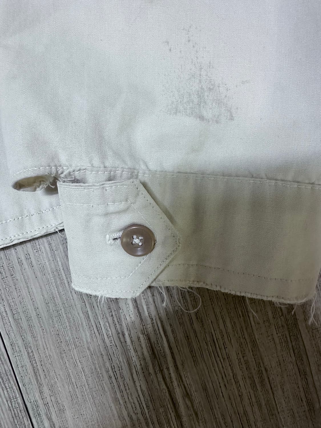 빈티지 챔피온 노트르담 대학교 화이트 자켓 상품이미지3