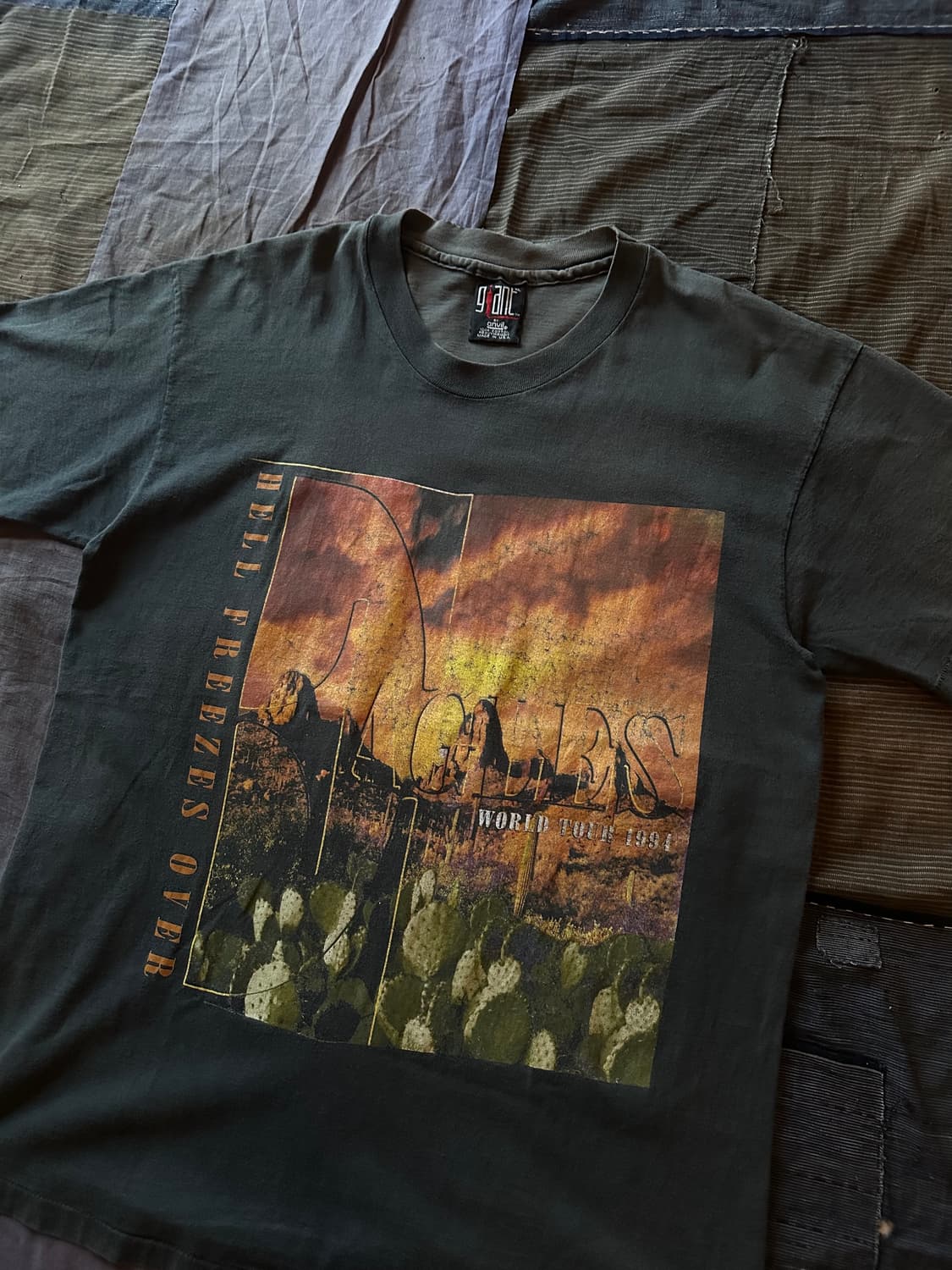 Gaint EAGLES 1994 Band T Shirt 상품이미지2