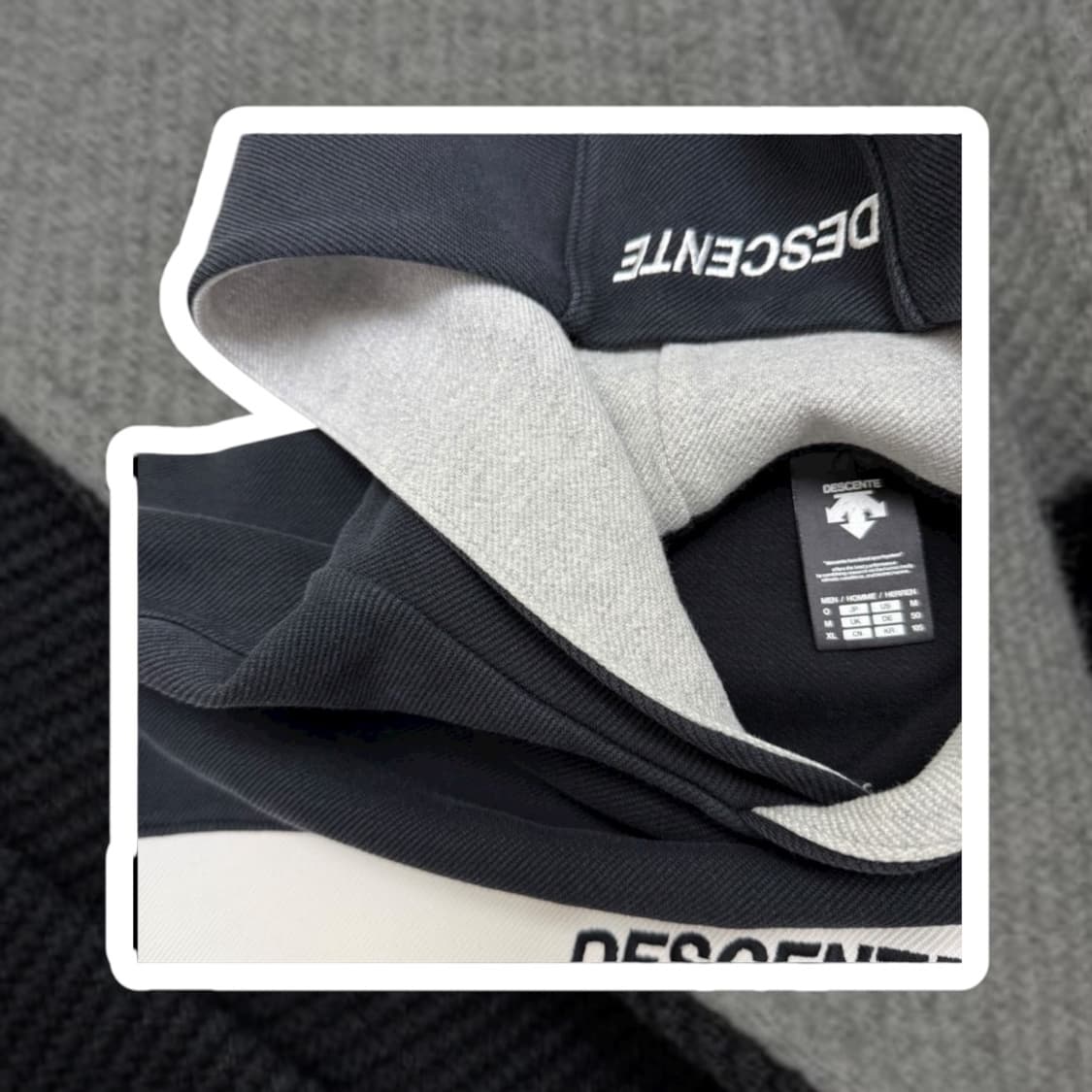 데상트 후드티 상품이미지2