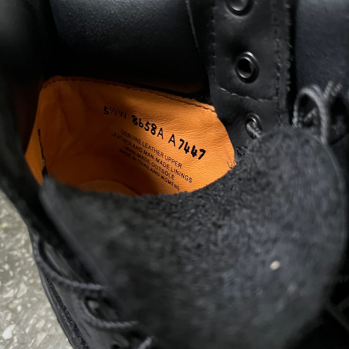 팀버랜드 6인치 프리미엄 워터프루프 블랙 부츠 상품이미지7