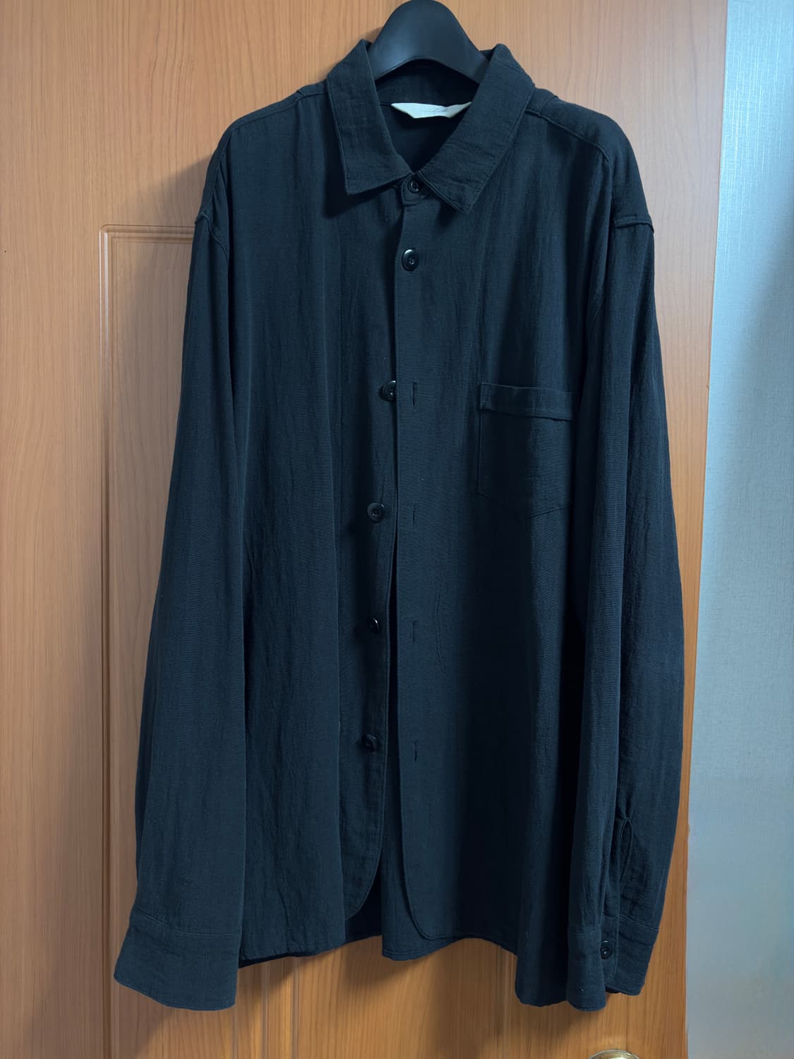 Wardrobe41 워드로브41 빌레셔츠 블랙 M 상품이미지2