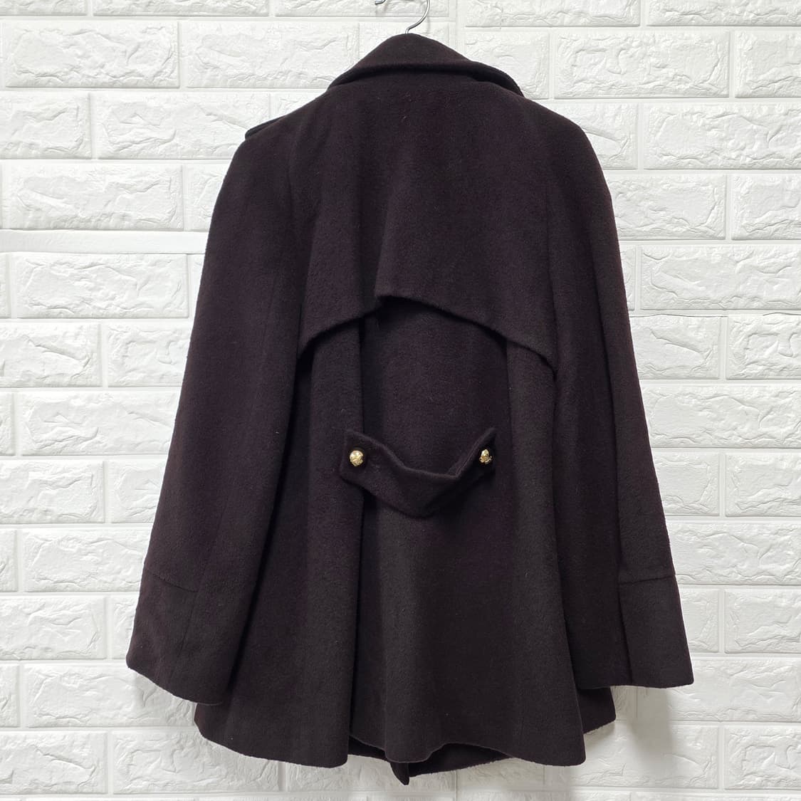 택포// 한섬 시스템 SYSTEM 캐시미어 코트 M 상품이미지4