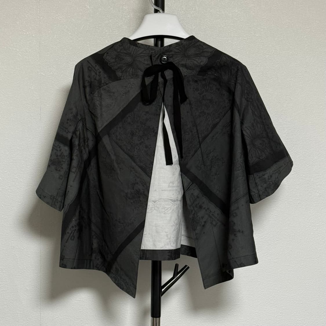 22ss 타오 꼼데가르송 리본 패턴 블라우스 s 상품이미지1