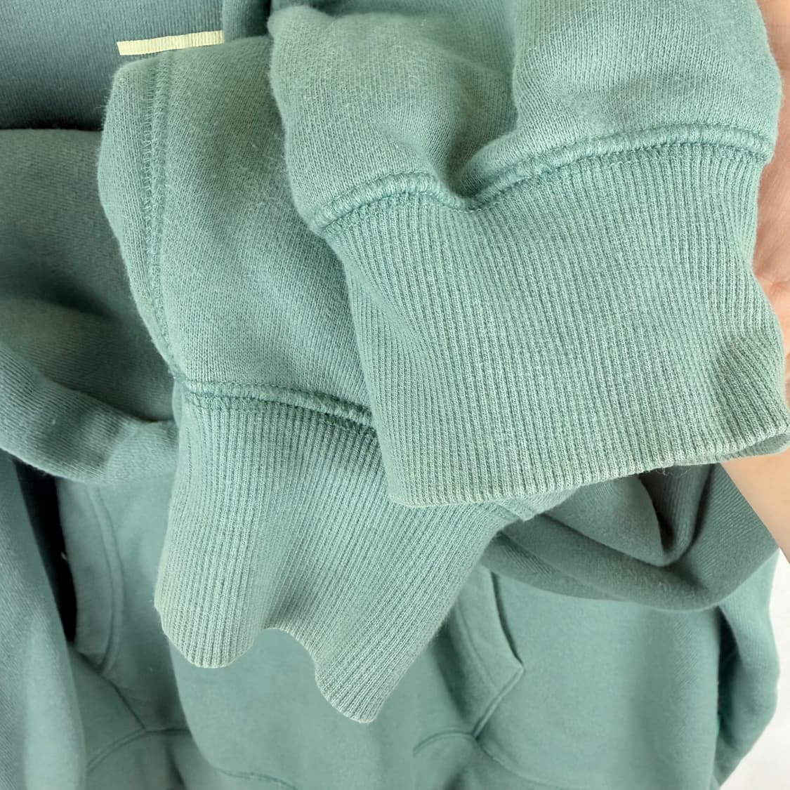 (L) Mmlg 로고 후드 티 그린 상품이미지4