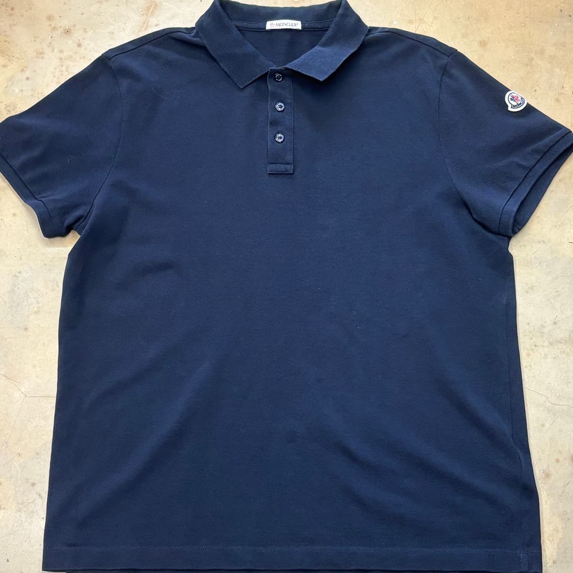 🫶🏻 몽클레어 Navy 카라 반팔티 🫶🏻 상품이미지1