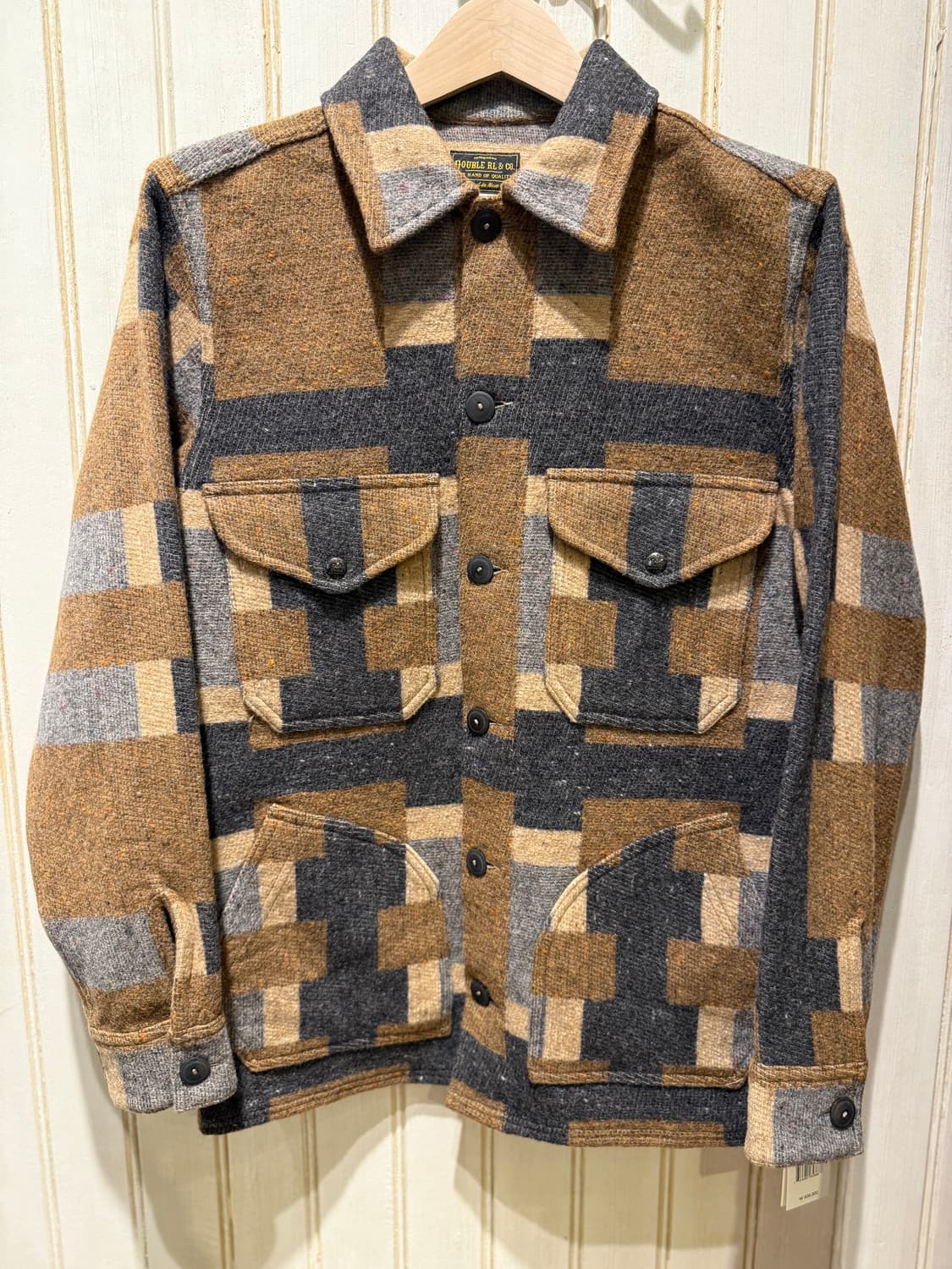 RRL 울 블렌드 자카드 셔츠 자켓 더블알엘 상품이미지2
