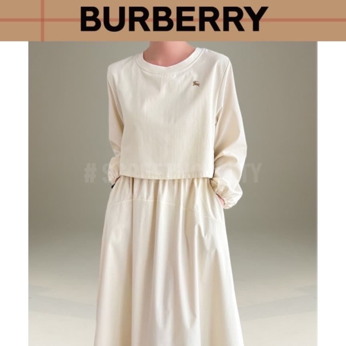 버버리 밴딩 원피스 상품이미지6