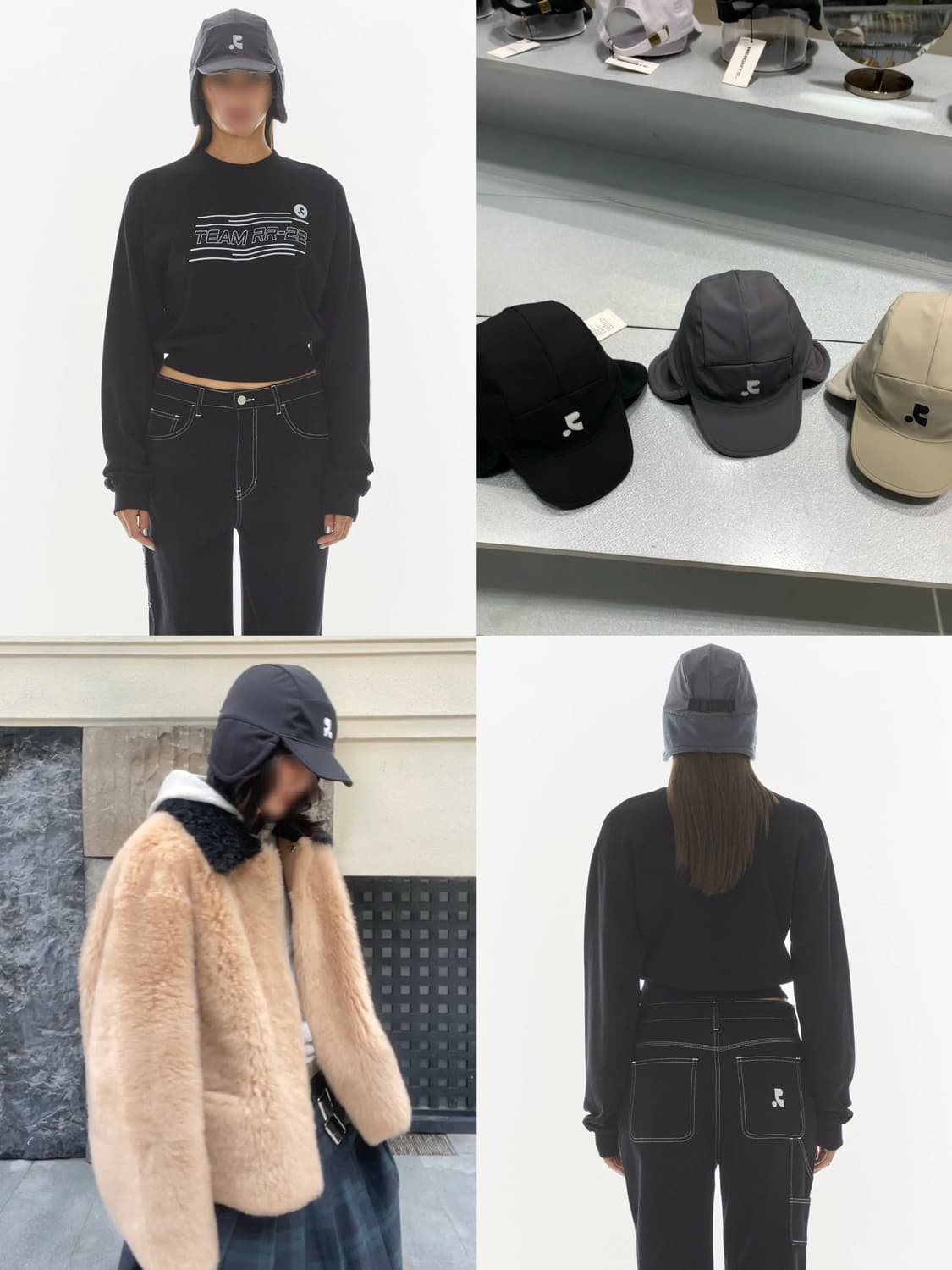 그레이 레스트앤레크레이션 트래퍼햇 트루퍼햇 모자  상품이미지1