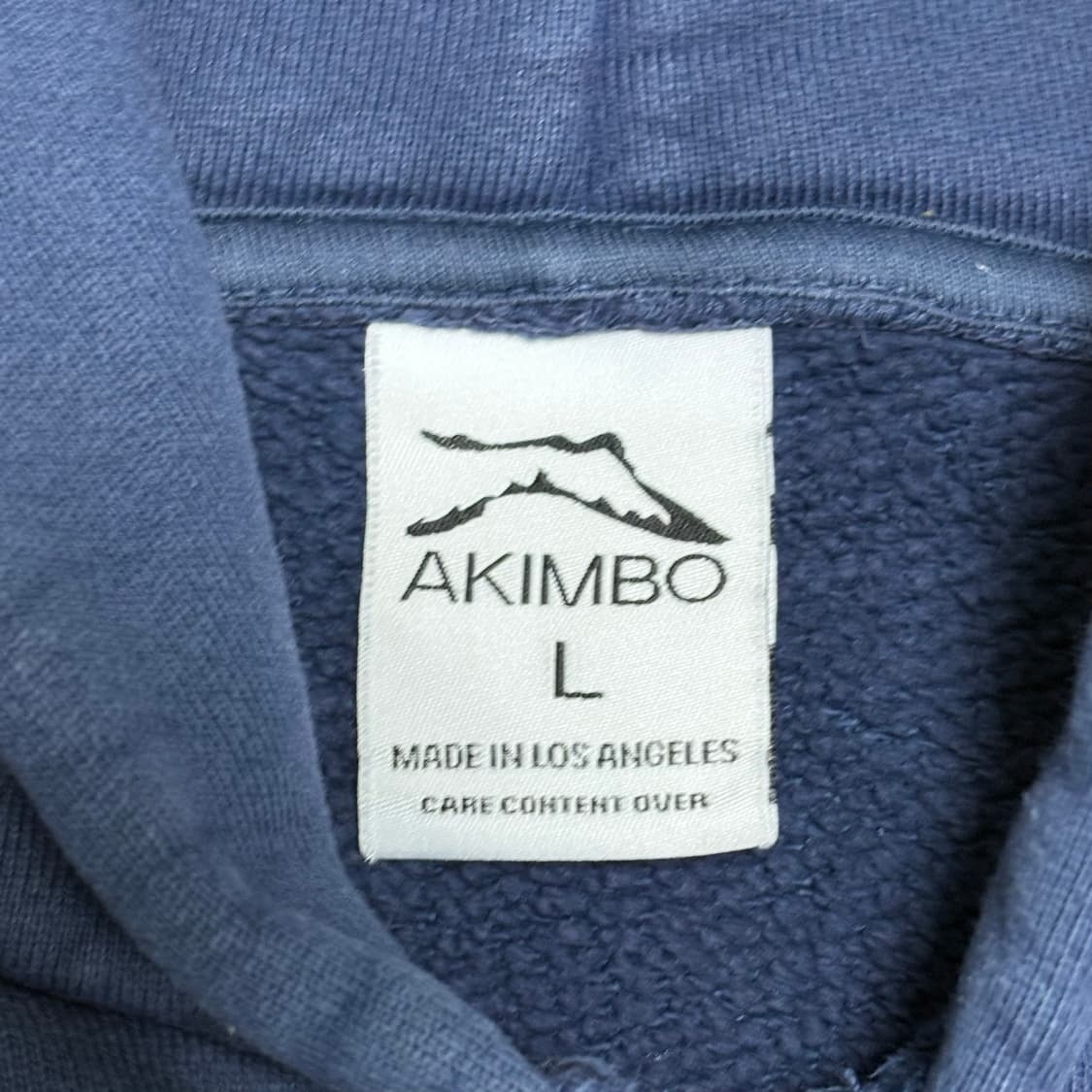 🇺🇸 아킴보 클럽 NY 후디 네이비 상품이미지5