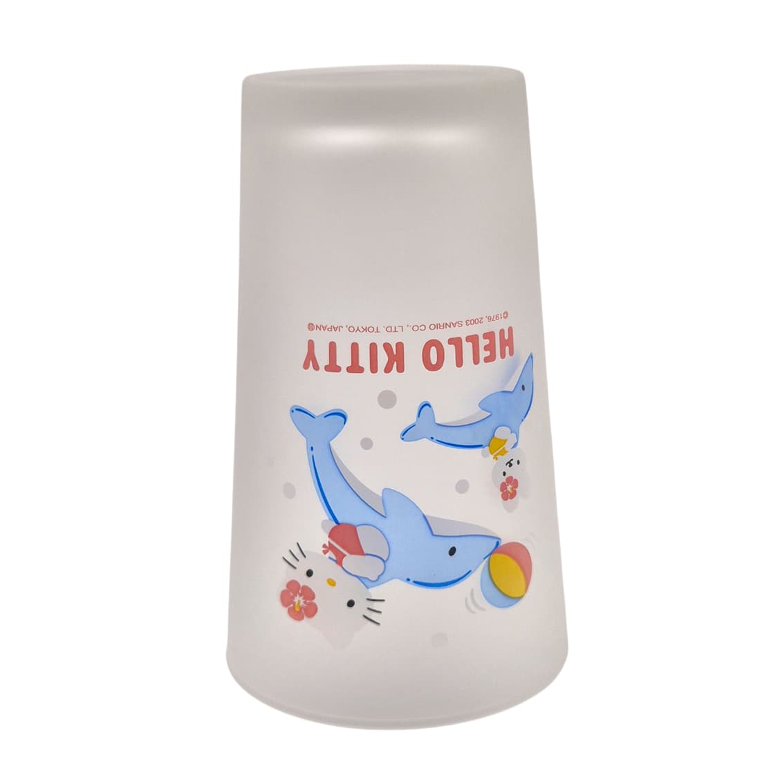 03s 헬로키티 불투명 돌고래 롱 글라스 세트 상품이미지5