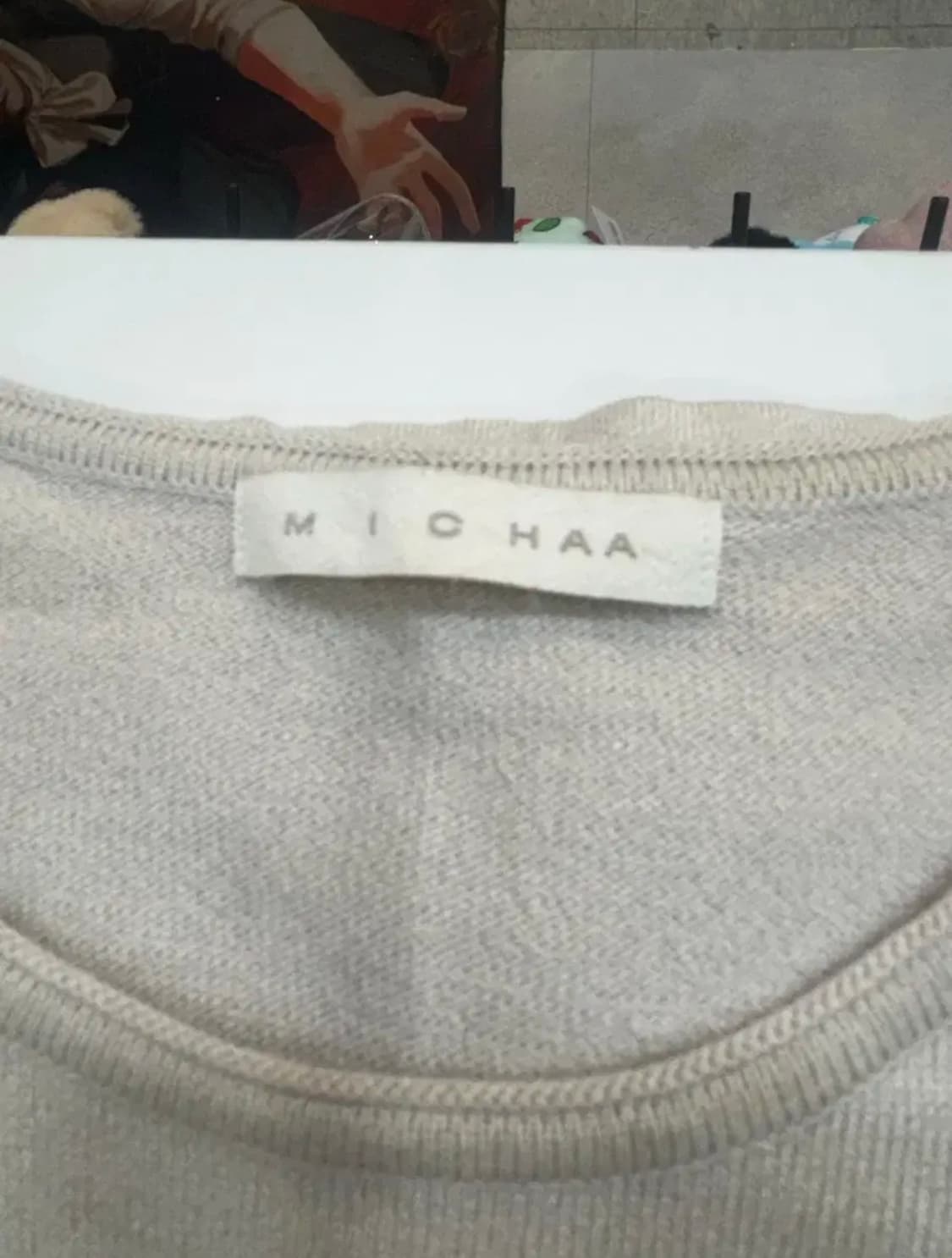 미샤 MICHAA 장식 니트 원피스 상품이미지5