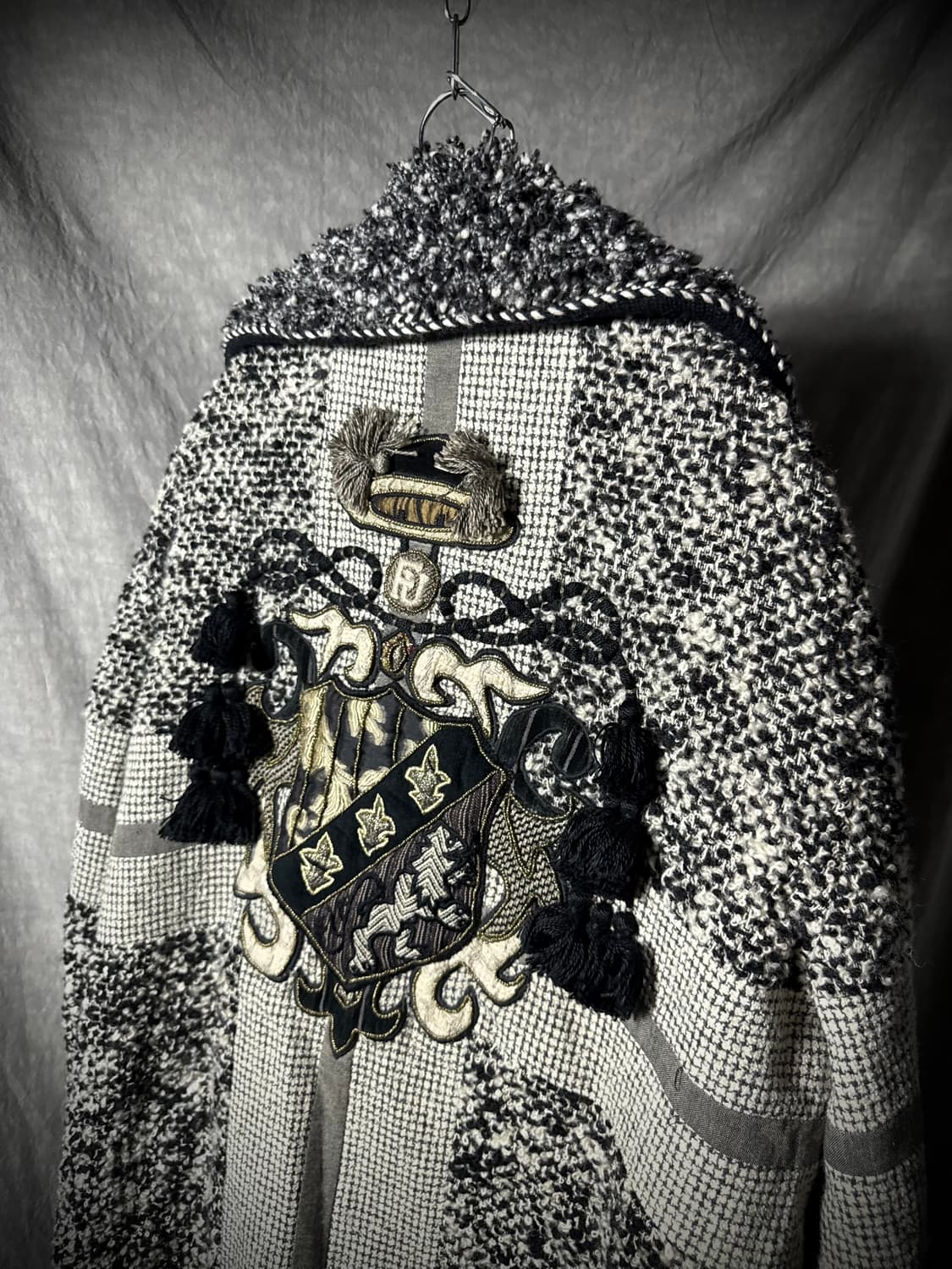 Yoshiyuki Konishi 90s Crest Wool Coat 상품이미지7