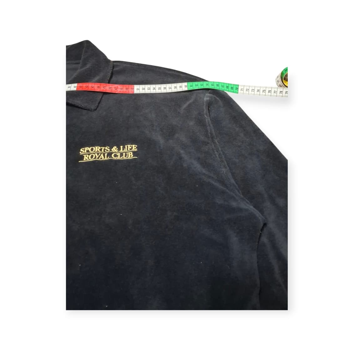 2XL 알브이디 RVD SPORTS & LIFE 벨벳 츄리닝 셋업 블랙 상품이미지7