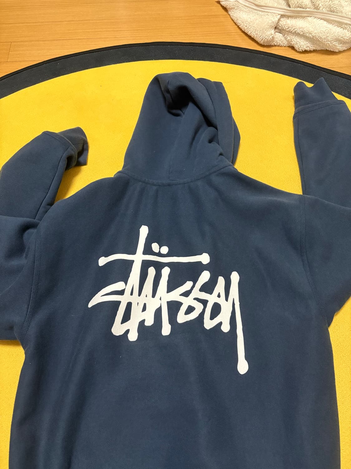 스투시 네이비 후드집업 판매! 상품이미지2