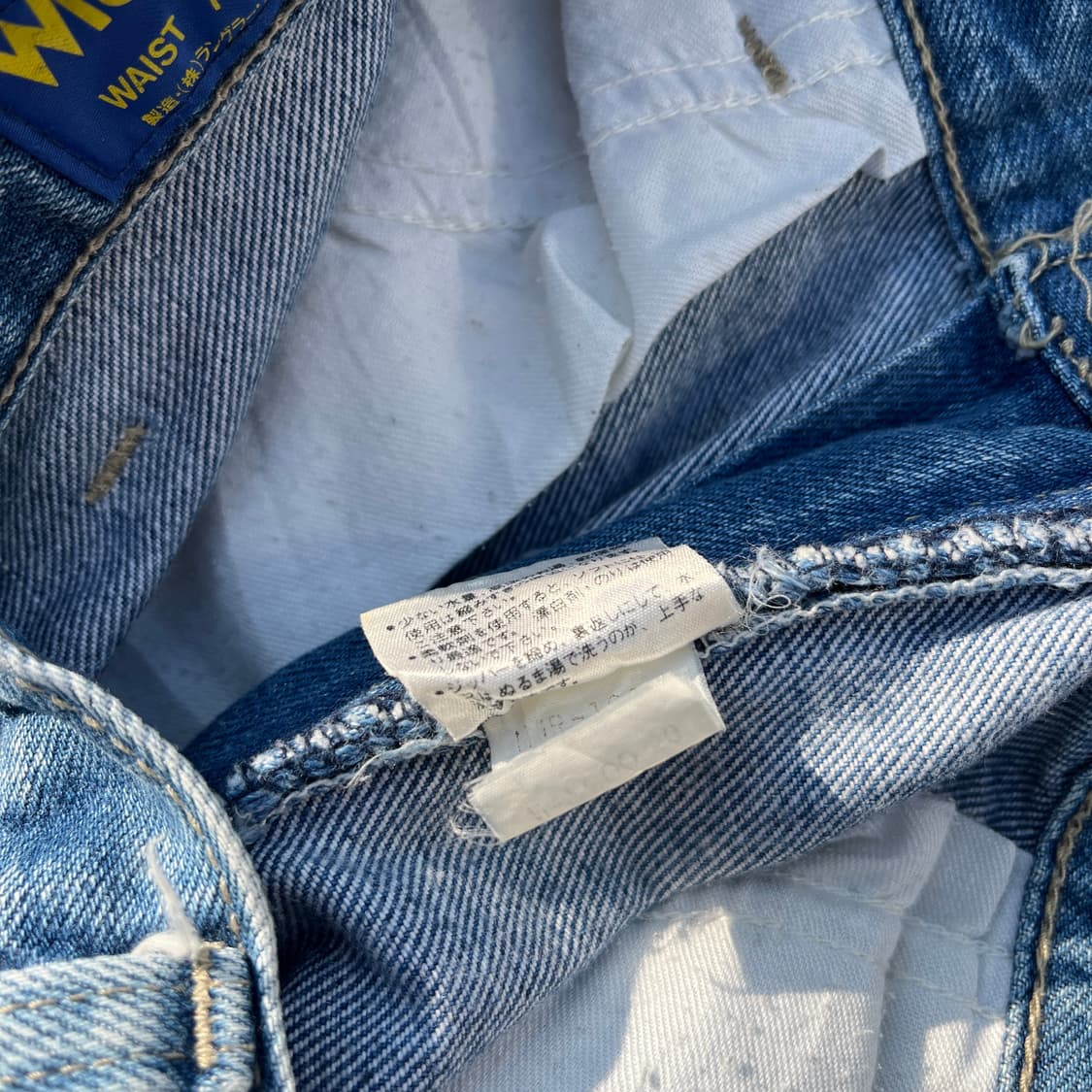 90s 랭글러 빈티지 데님(실측확인) 상품이미지6