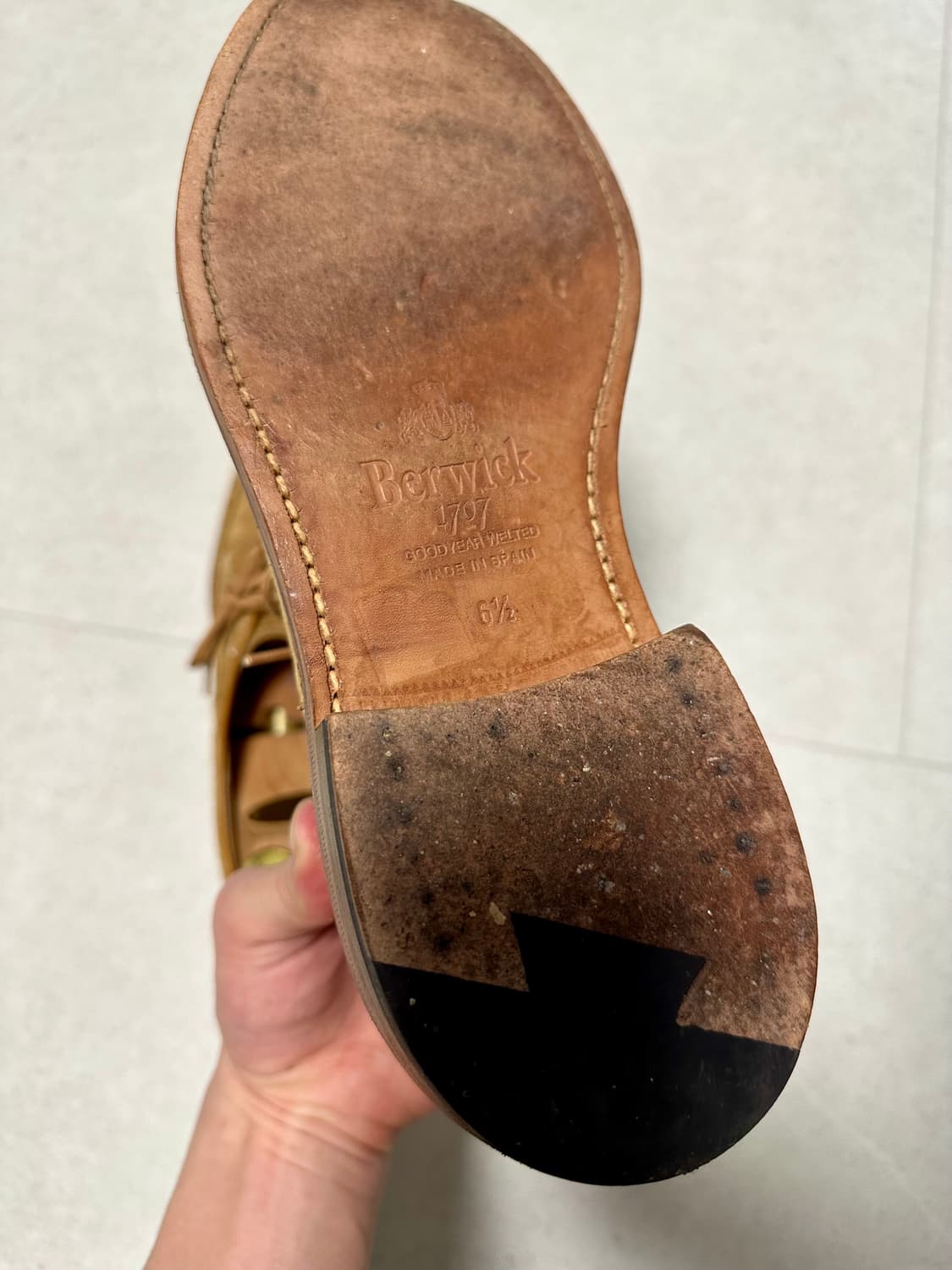 Berwick 1707 버윅 스웨이드 윙팁 상품이미지5