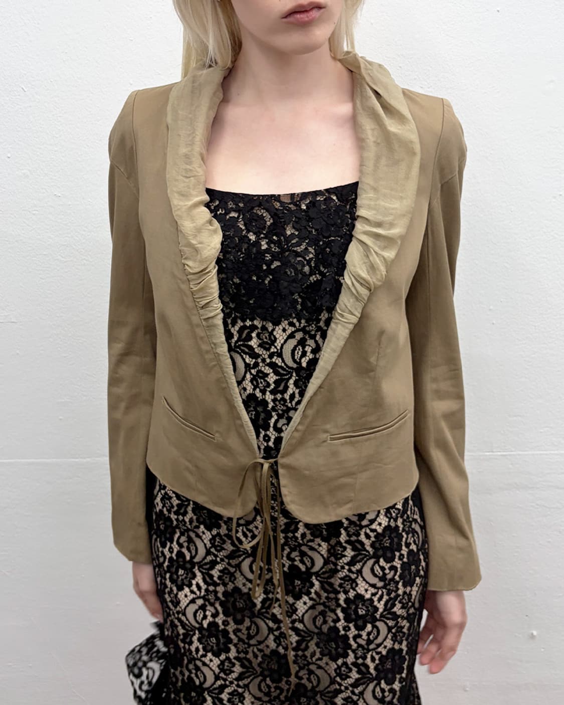 샤론 워숍 2009S/S 드레이프 숄칼라 자켓 상품이미지4