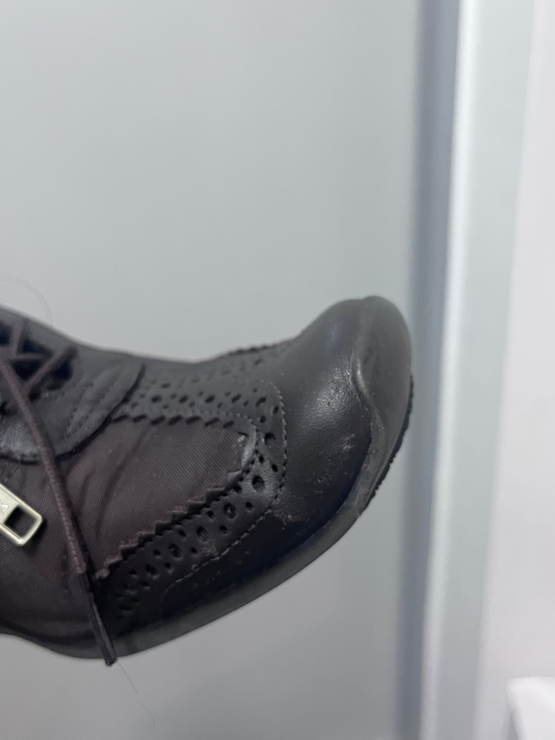 brown square toe wedge sneakers 상품이미지7