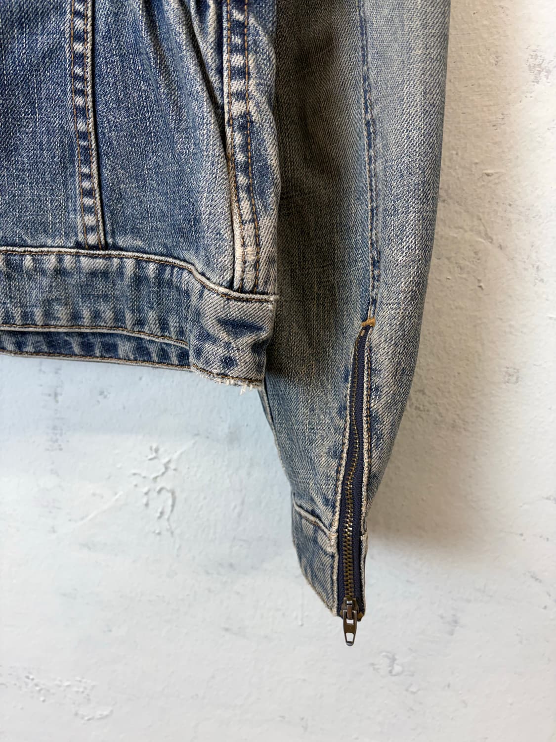 캘빈클라인 빈티지 집업 데님 자켓 상품이미지4