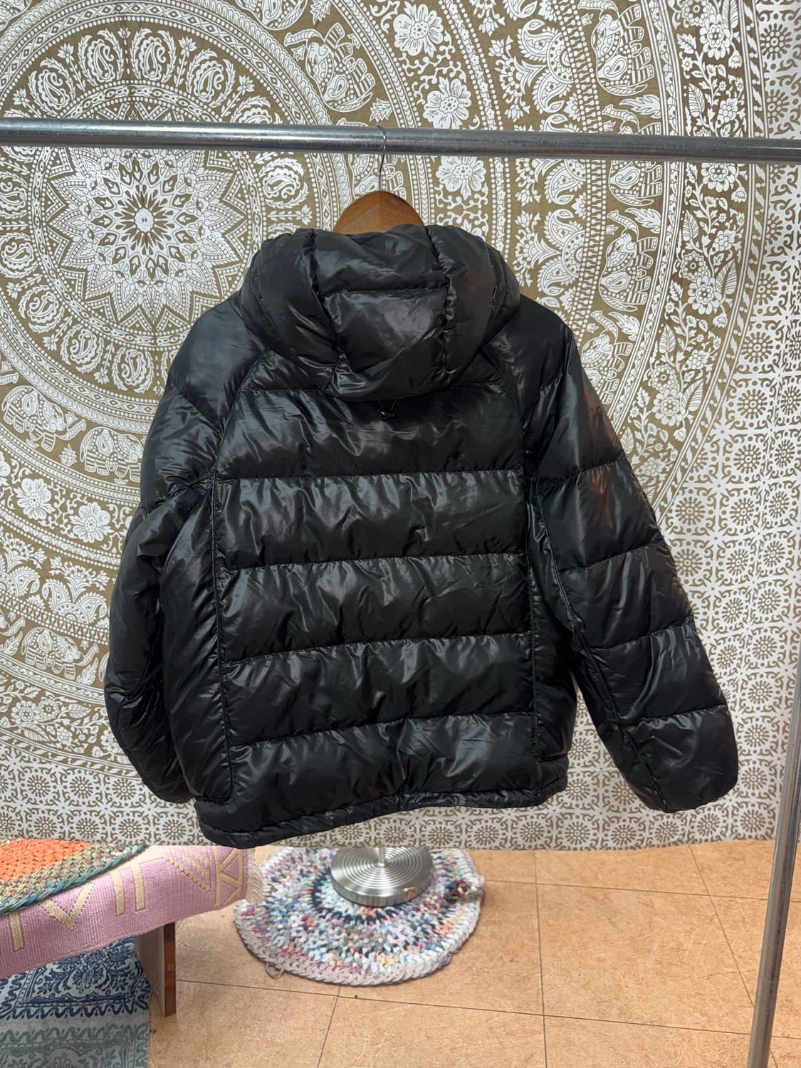 AECA 에이카화이트 후드 숏패딩  상품이미지5