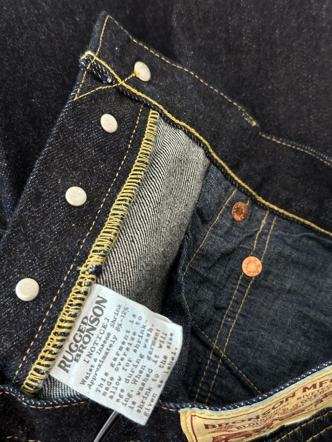 브론슨 46801XX 셀비지 데님(29-30) 상품이미지5