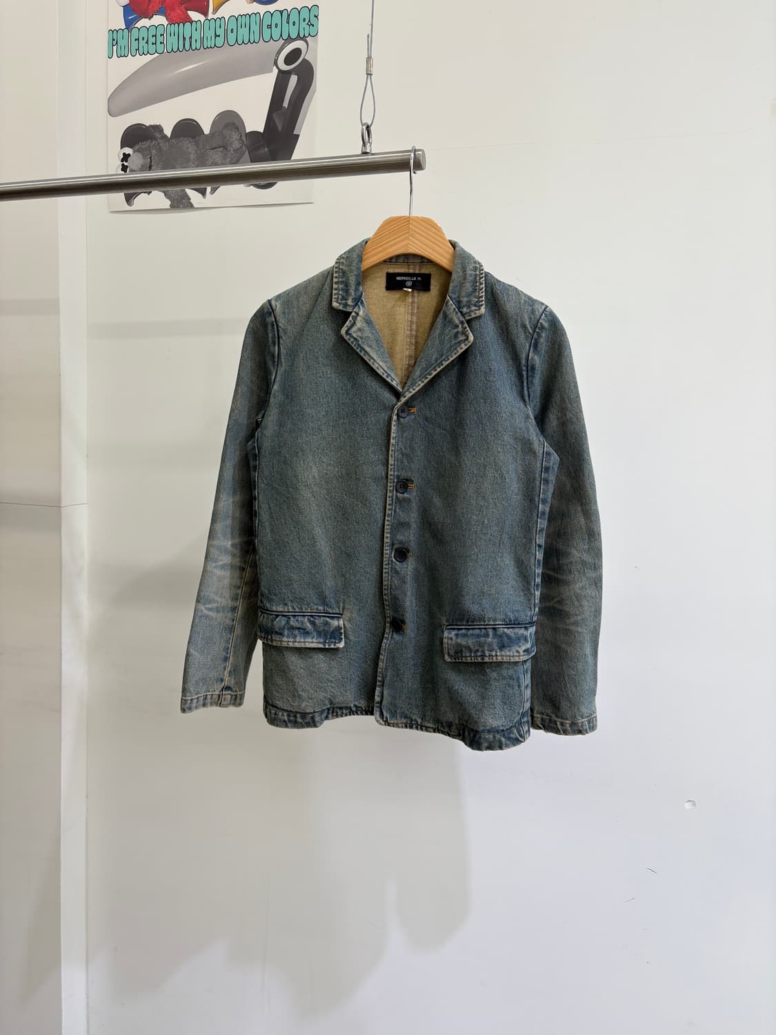 MERVEILLE H 데님자켓 상품이미지1