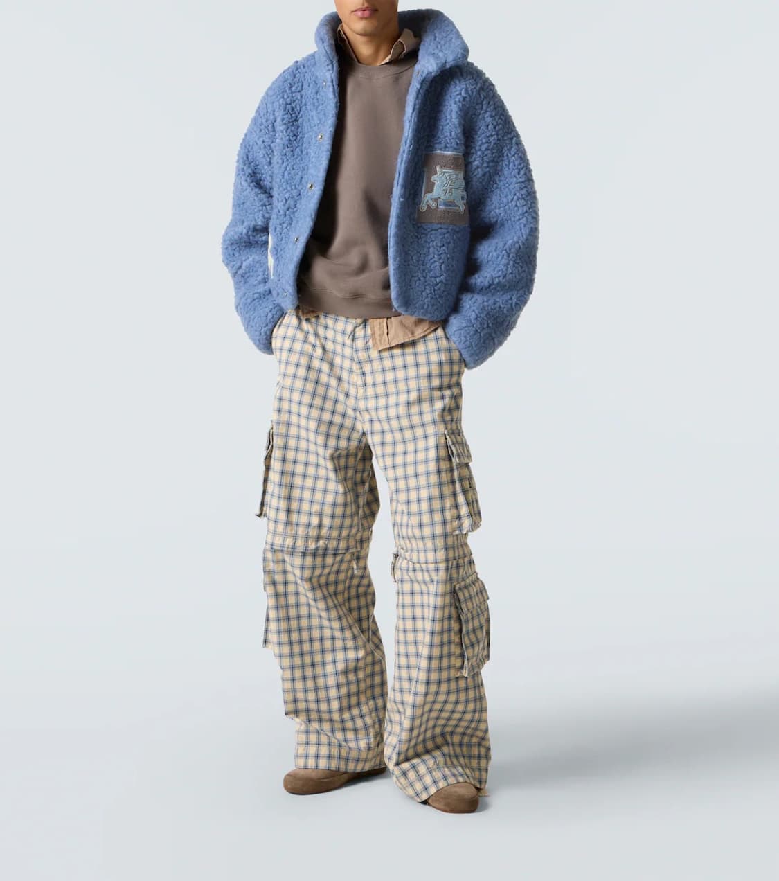 [S]이알엘 ERL 25fw 바시티 시어링 자켓 상품이미지8