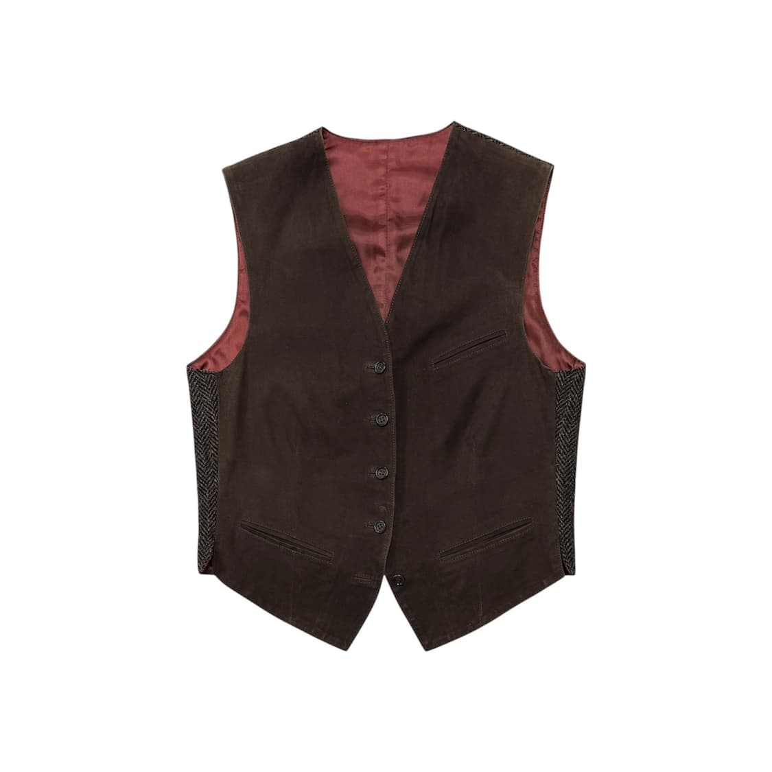 old Margaret Howell leather vest 상품이미지1