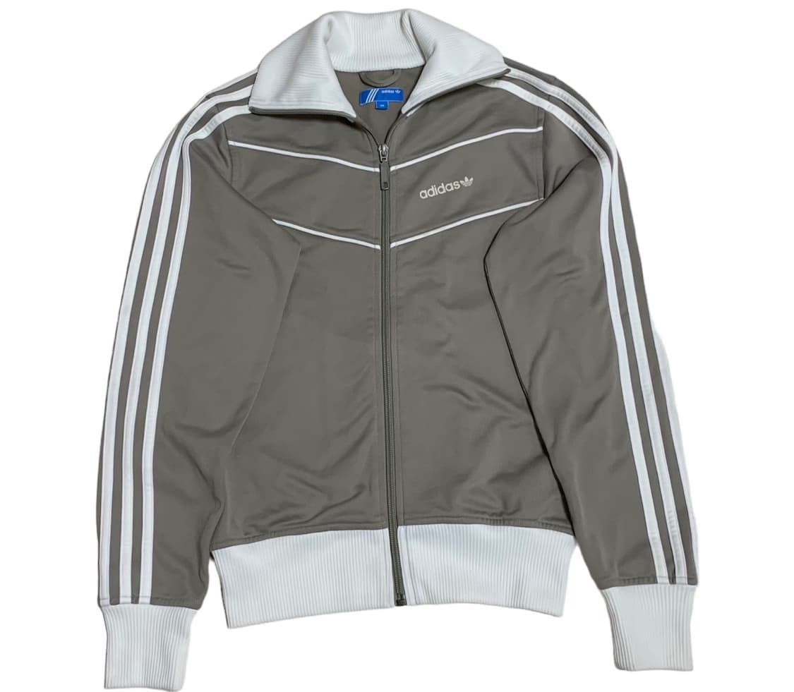 아디다스 빈티지 화이트 브라운 져지 상품이미지1