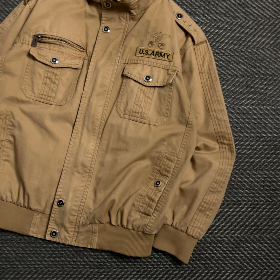 USA army 밀리터리 포켓 필드 블루종 자켓y 4560 상품이미지4