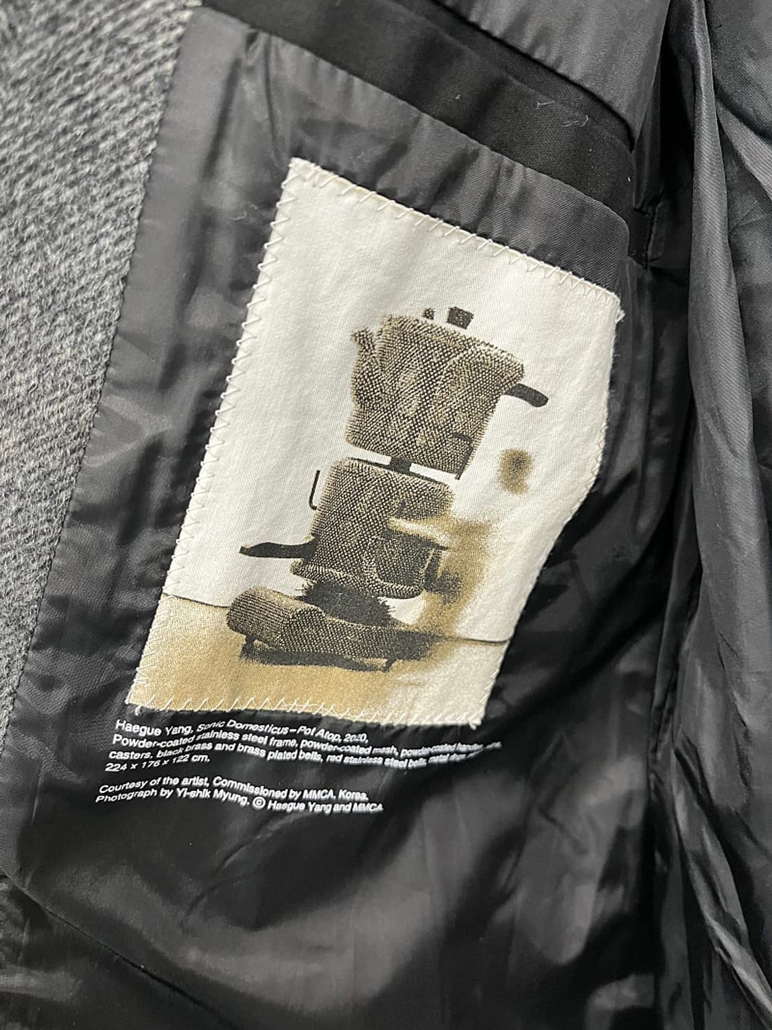 100) 커스텀멜로우 헤링본 발마칸코트  상품이미지7