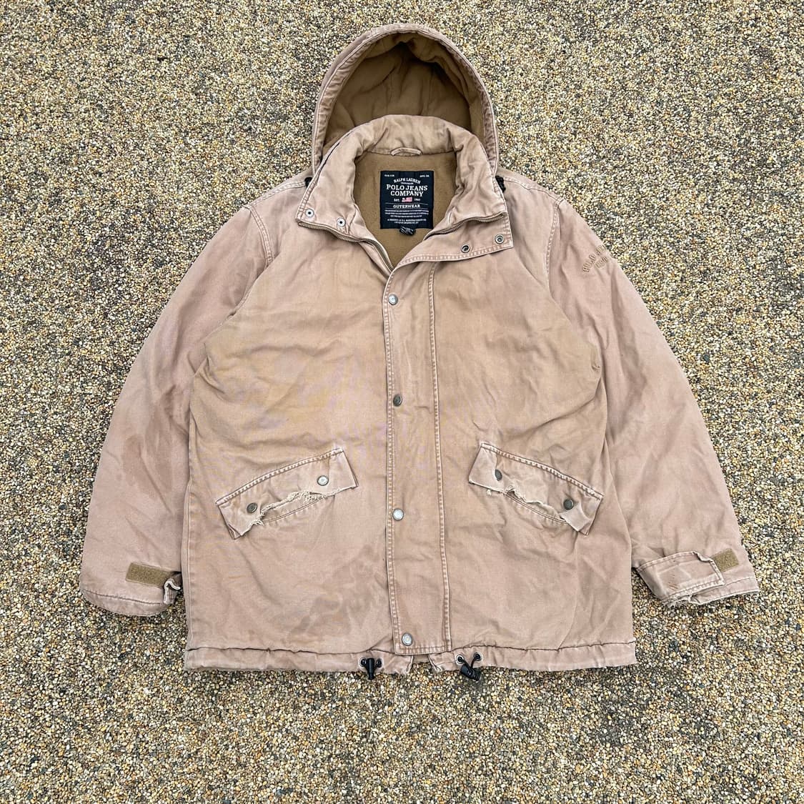 폴로 진스 후드 워크 자켓 상품이미지3