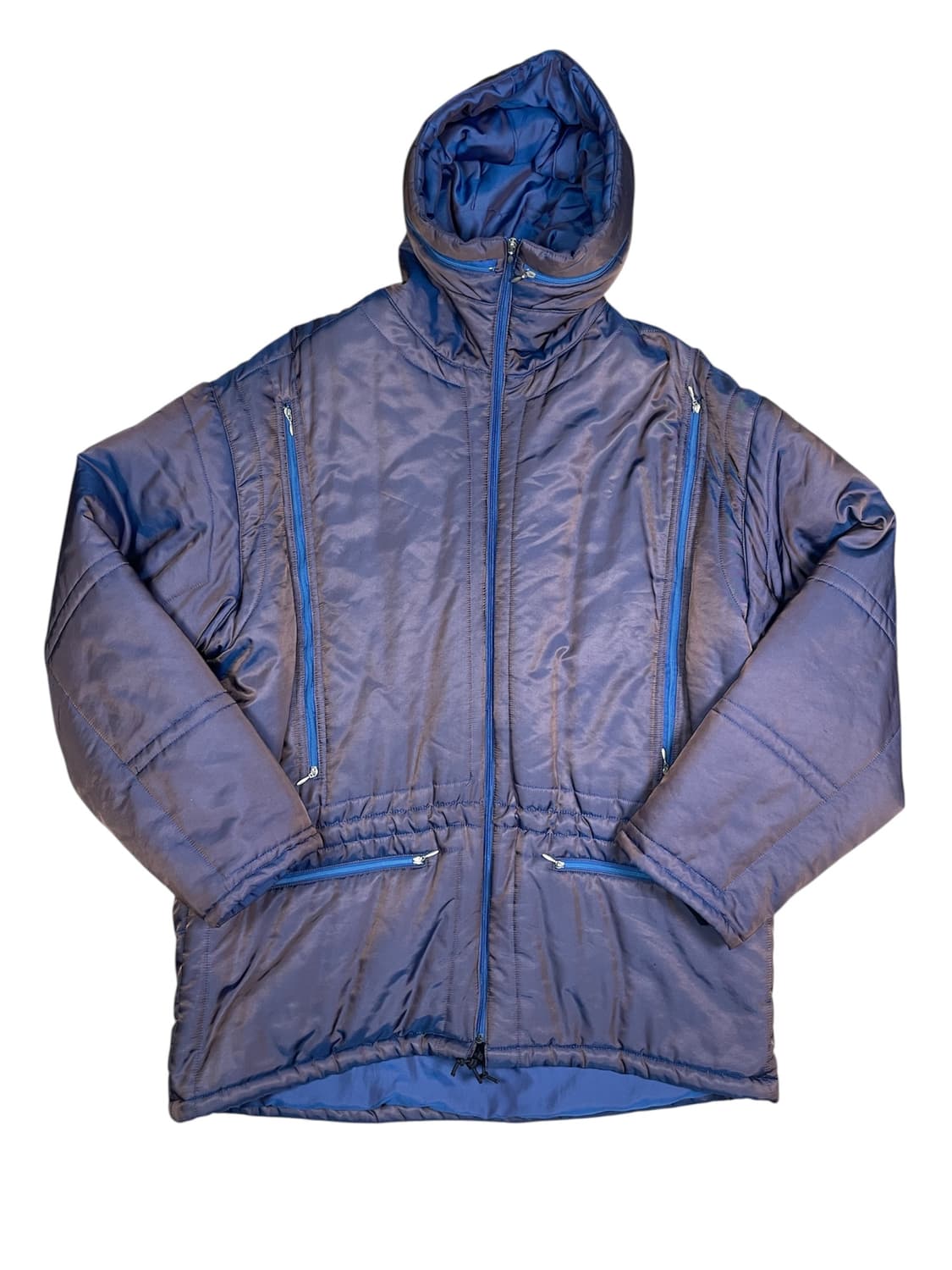 🕑90s Girbaud 기믹 후드 자켓 상품이미지1