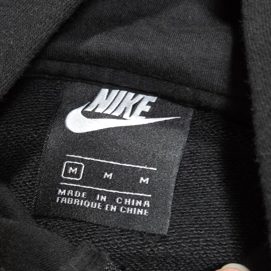 나이키 스우시 블랙 후드집업  상품이미지7