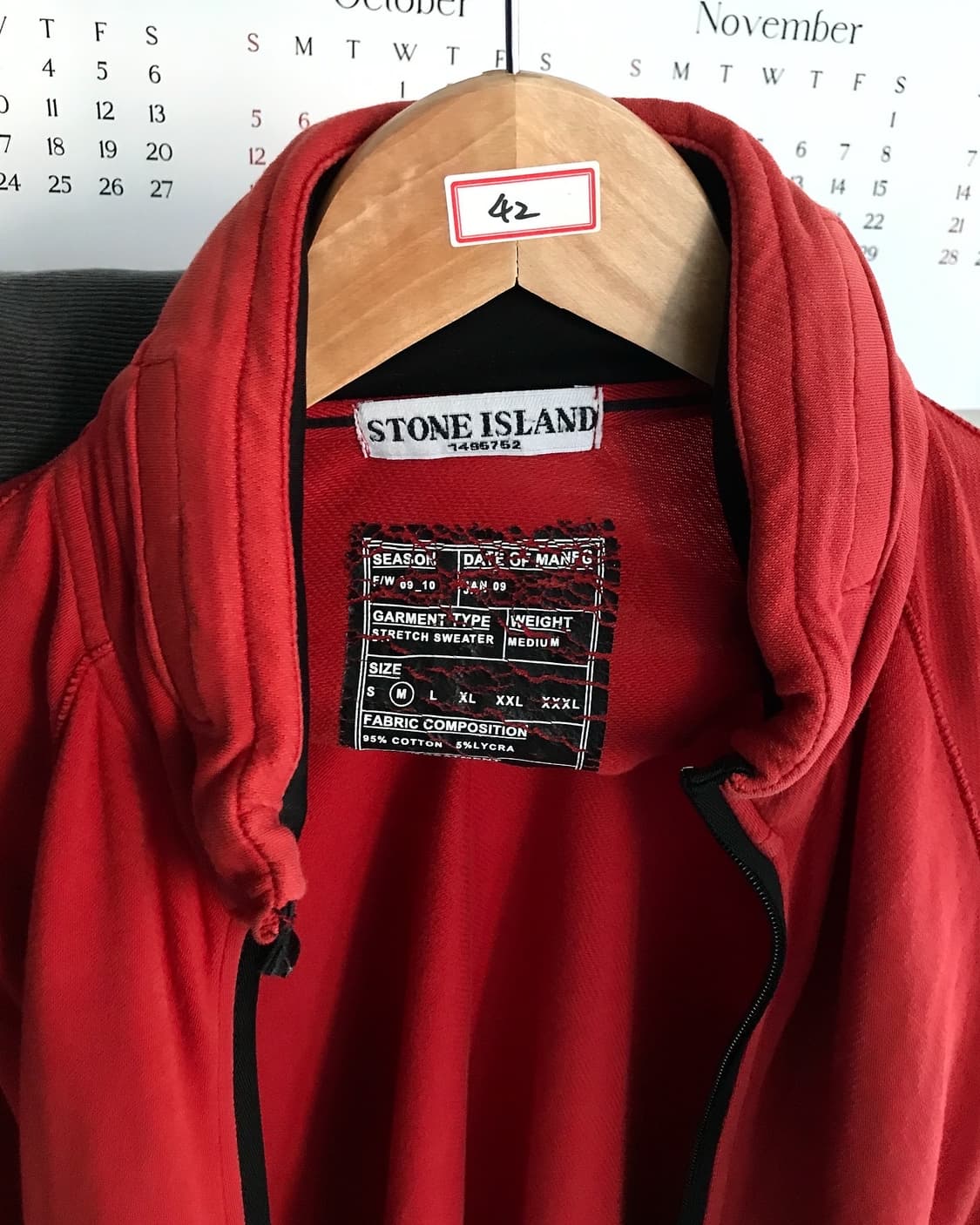 스톤아일랜드 90s 빈티지 집업 상품이미지2